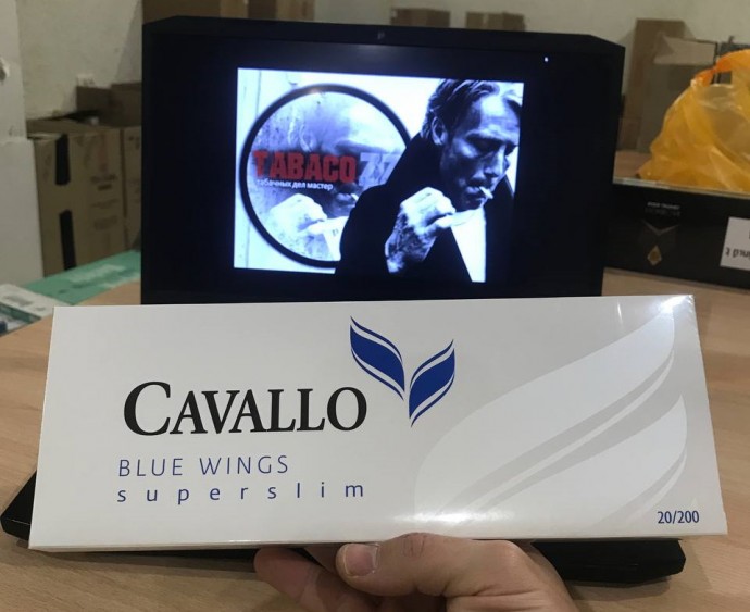 Фото сигареты Cavallo Blue Wings