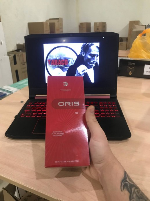 Фото сигареты Oris QS Red мундштук