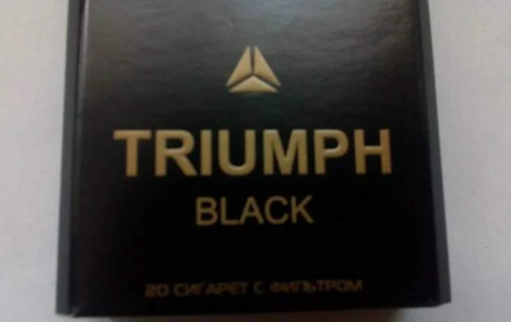 Triumph Black - обзор на сигареты, отзывы и характеристики