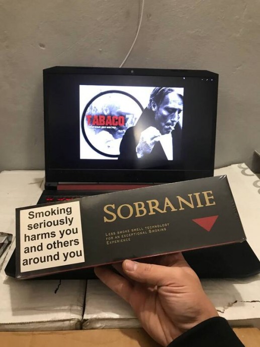 фото сигарет Sobranie Nano Black