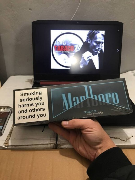 фото сигарет Marlboro Nano Black